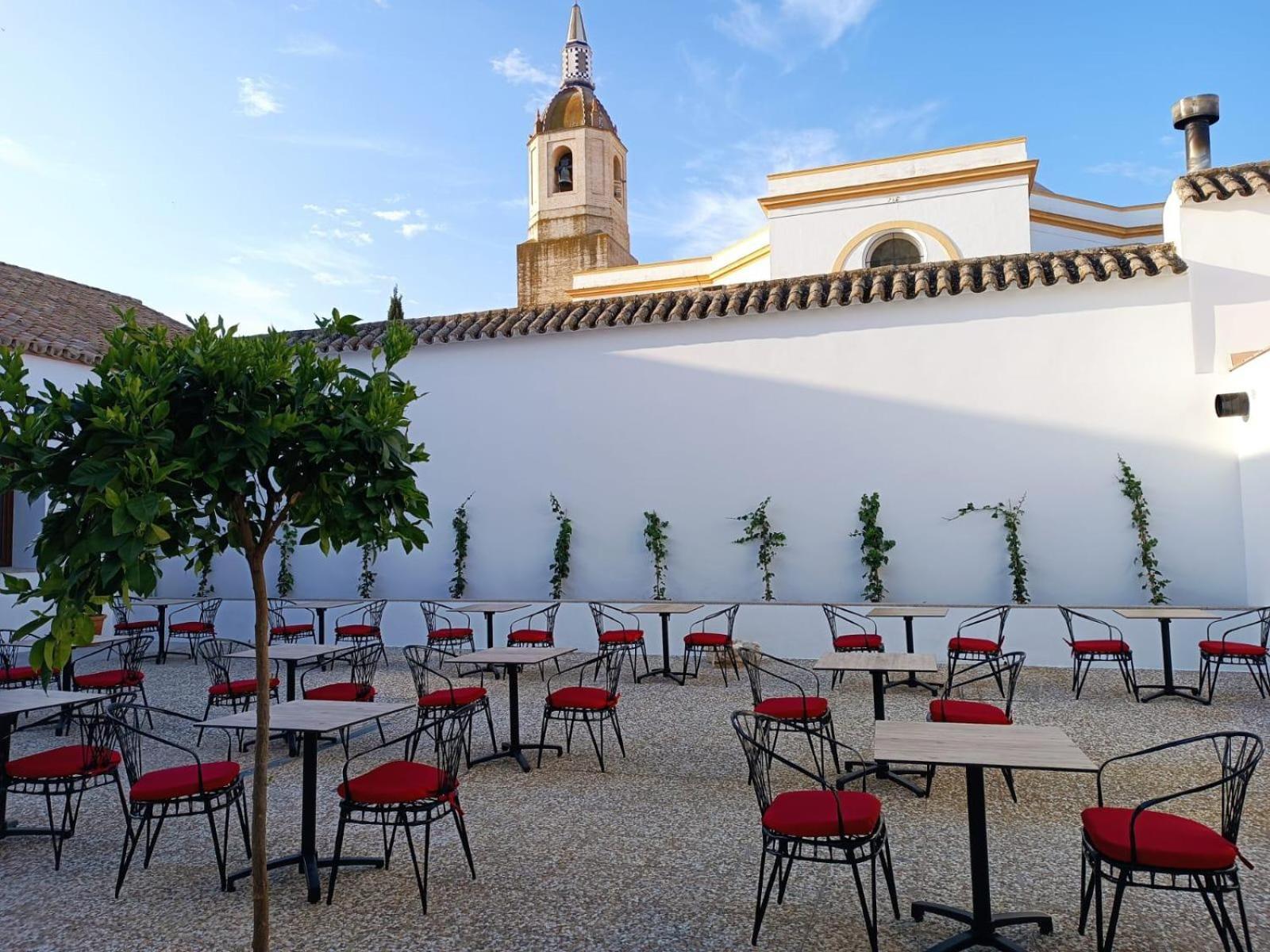 Hospederia La Cilla Hotel La Puebla de Cazalla Bagian luar foto